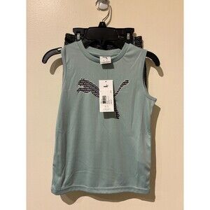 NWT Puma Green Logo Tank & Shorts Outfit - 6
